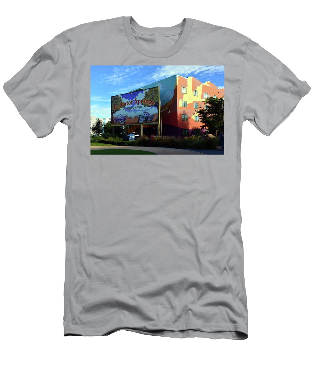 Radiator Springs At Art of Animation C David Lee Thompson T-Shirt