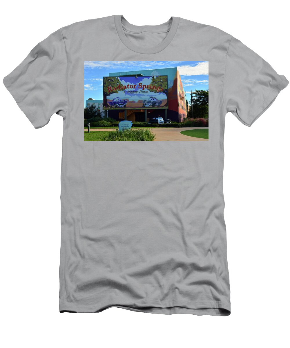 Radiator Springs At Art of Animation E David Lee Thompson T-Shirt
