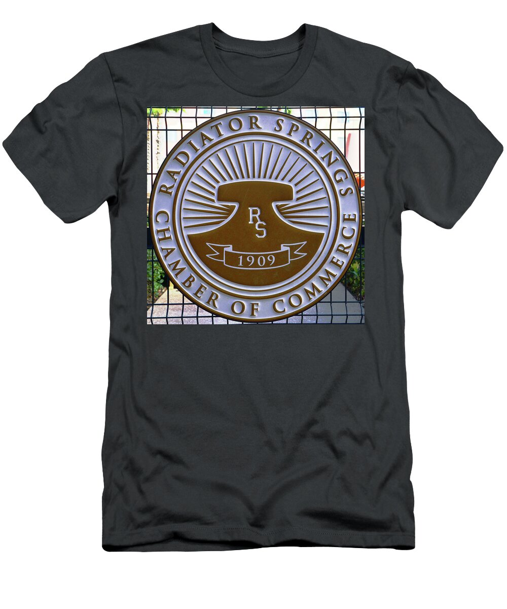 Radiator Springs Emblem David Lee Thompson T-Shirt