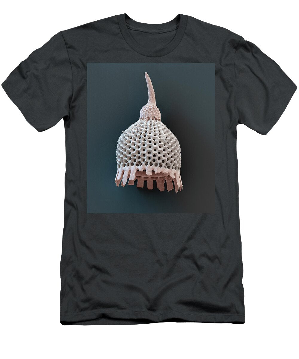 Radiolarian Anthocyrtium Campanula Sem Oliver Meckes Eye of Science T-Shirt