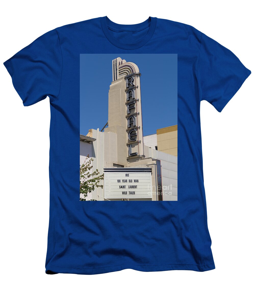Rafael Theater in San Rafael California Dsc3403 Wingsdomain Art and Photography T-Shirt