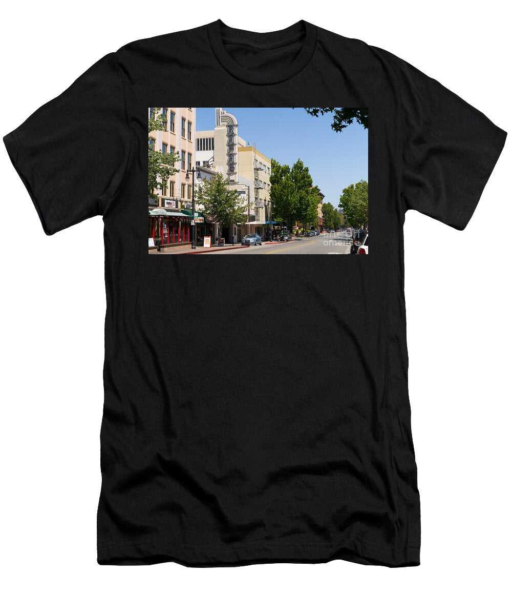 Rafael Theater in San Rafael California Dsc3405 Wingsdomain Art and Photography T-Shirt