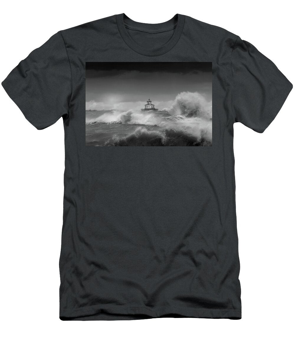 Raging Waves of Lake Ontario Wayne Kirby T-Shirt