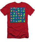 Rainbow Ice Cream Seamless Pattern Lenka Rottova T-Shirt