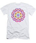 Rainbow Line Mandala Ariel Guevara T-Shirt