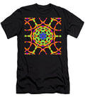 Rainbow Star Mandala Art Ariel Guevara T-Shirt