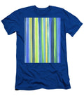 Raining Blue Yellow and Green Irina Sztukowski T-Shirt