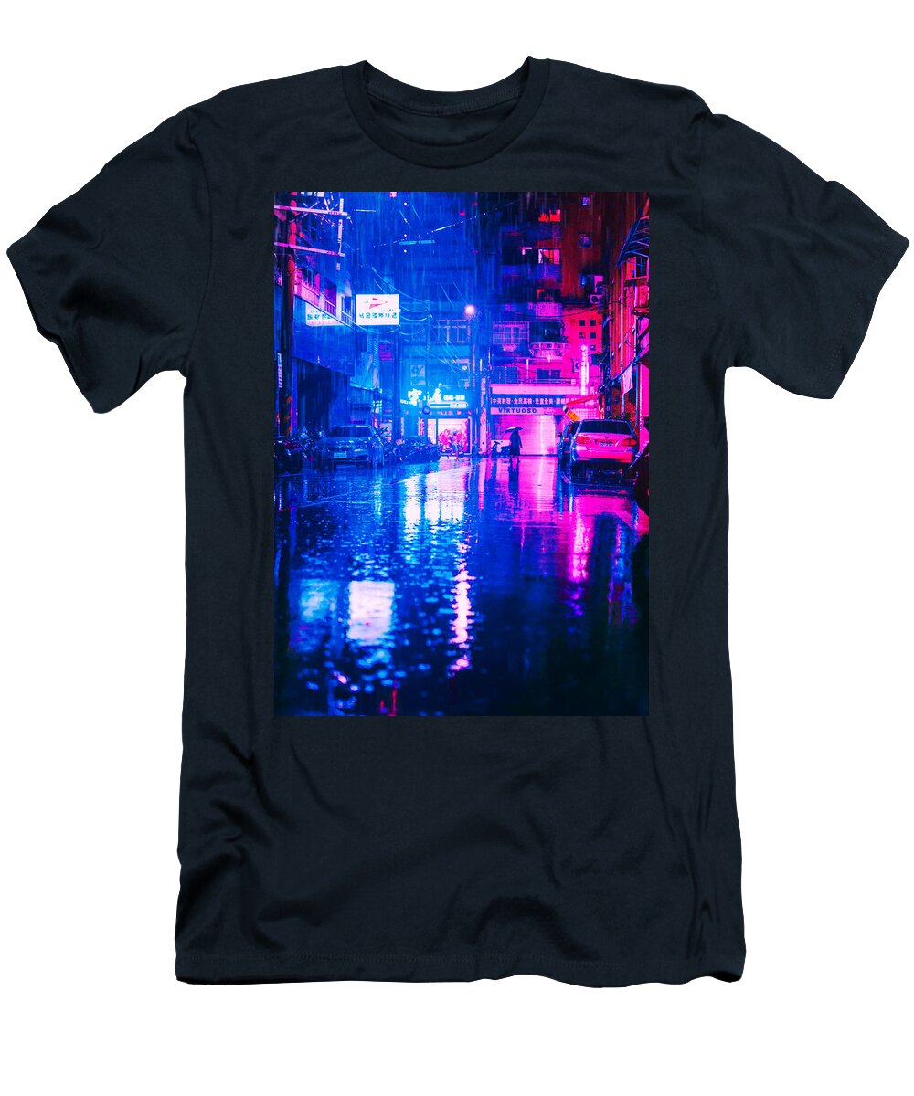 Rainy Night James Garcia T-Shirt