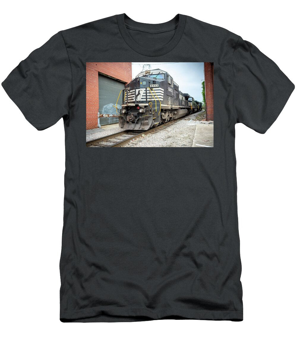 Raleigh North Carolina USA July 19 2014 Norfolk Southern Train Yard Joseph Fuller T-Shirt