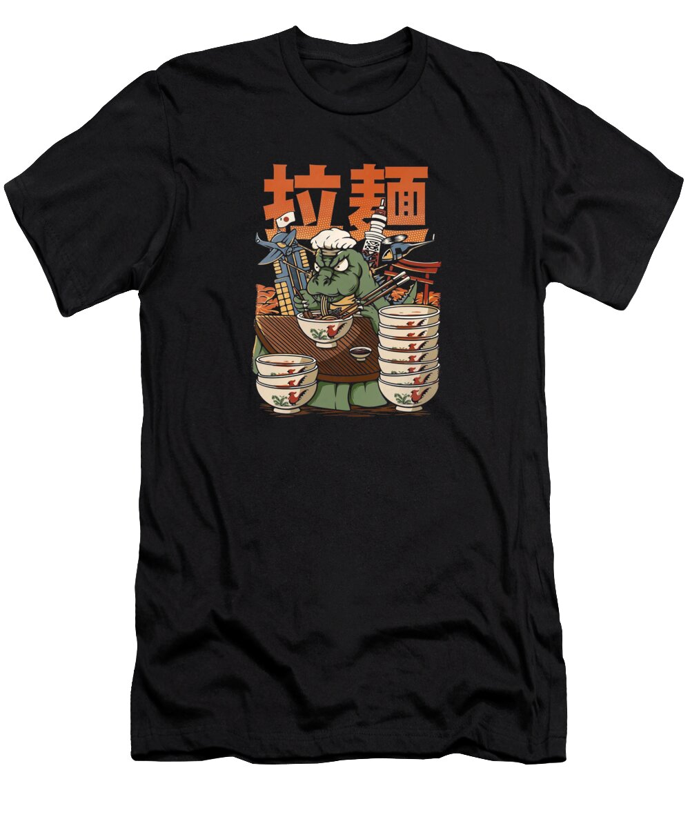 Ramen Godzila Sidney Prosacco T-Shirt