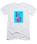 Ramen Isometric Cyan Rose Organic Synthesis T-Shirt