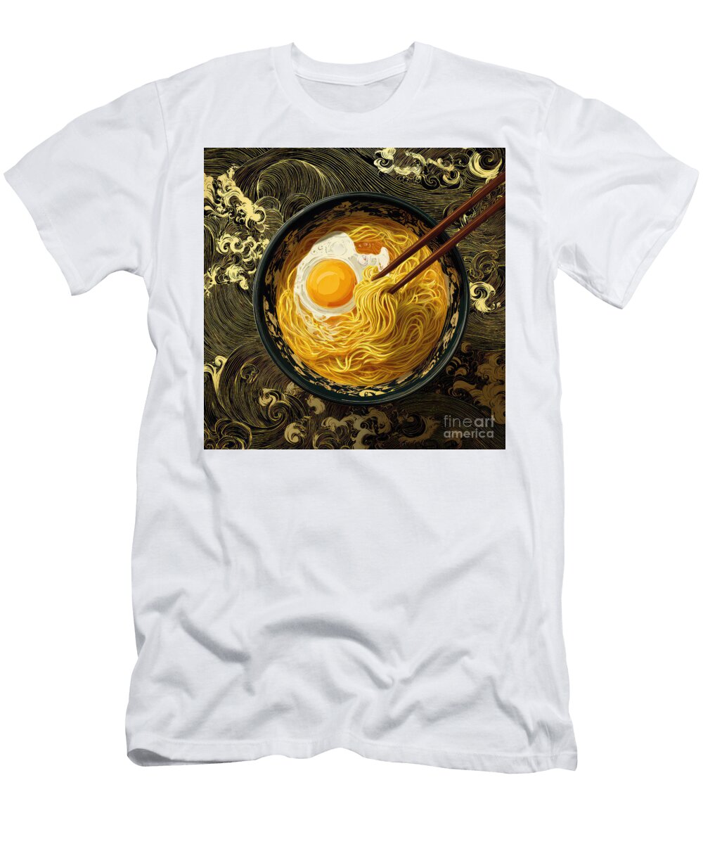 Ramen Noodles with Egg Elisabeth Lucas T-Shirt