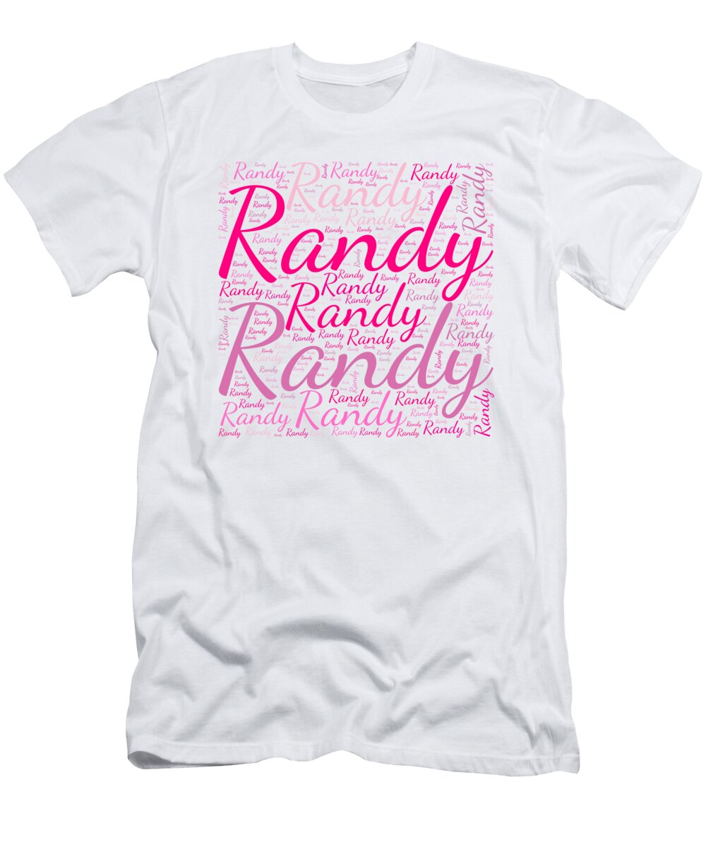 Randy Names Without Frontiers Vidddie Publyshd T-Shirt