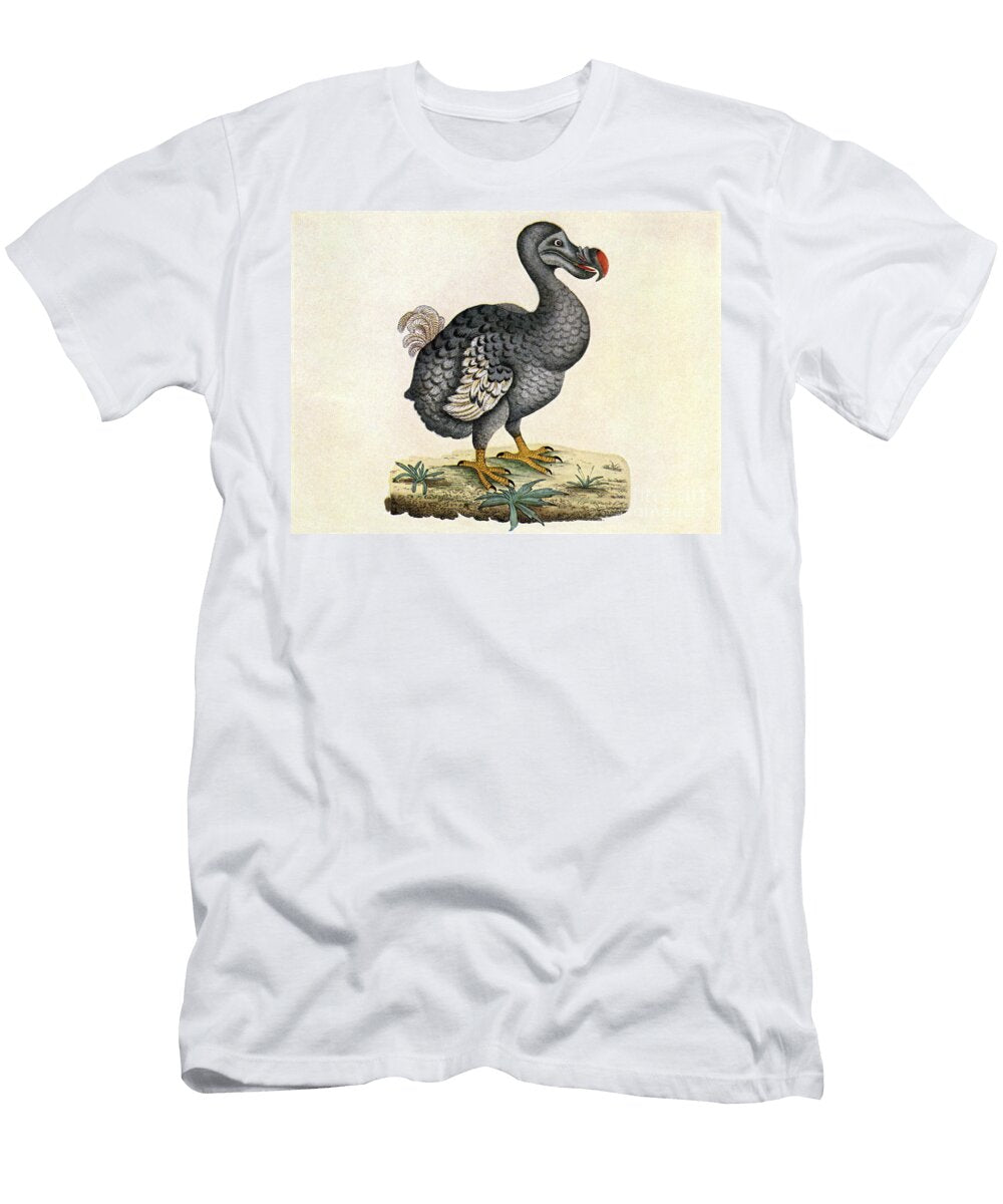 Raphus Cucullatus Extinct Dodo Bird Science Source T-Shirt