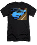 Rapid Blue Mid Engine Corvette Z51 Bill Swartwout T-Shirt