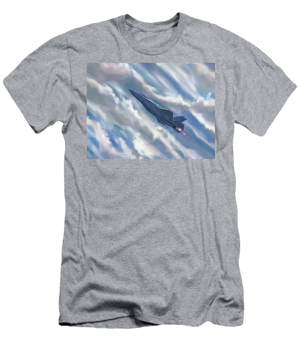 Rapidly Rising Raptor David Luebbert T-Shirt