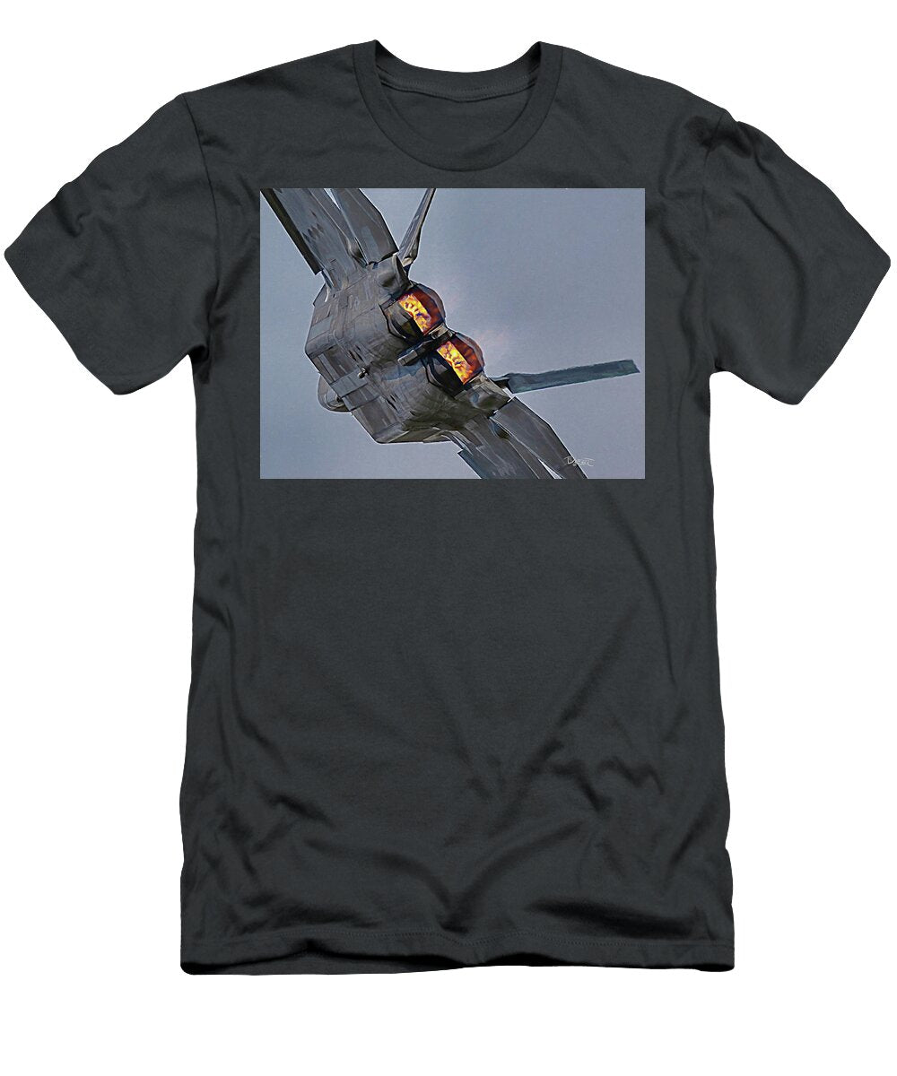 Raptor Breath David Luebbert T-Shirt