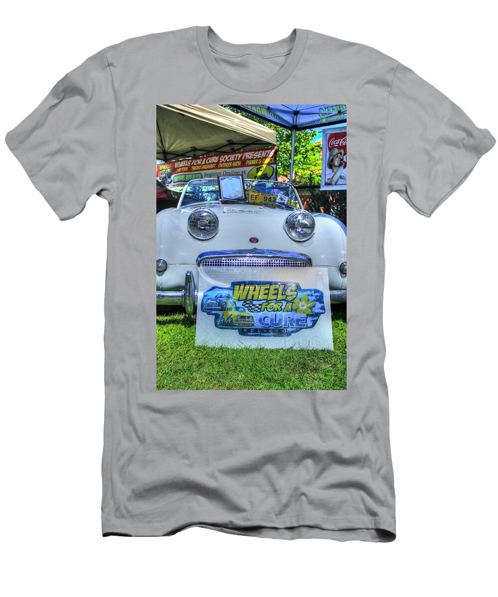 Rare 1958 White Austin Healey Sprite Eti Reid T-Shirt