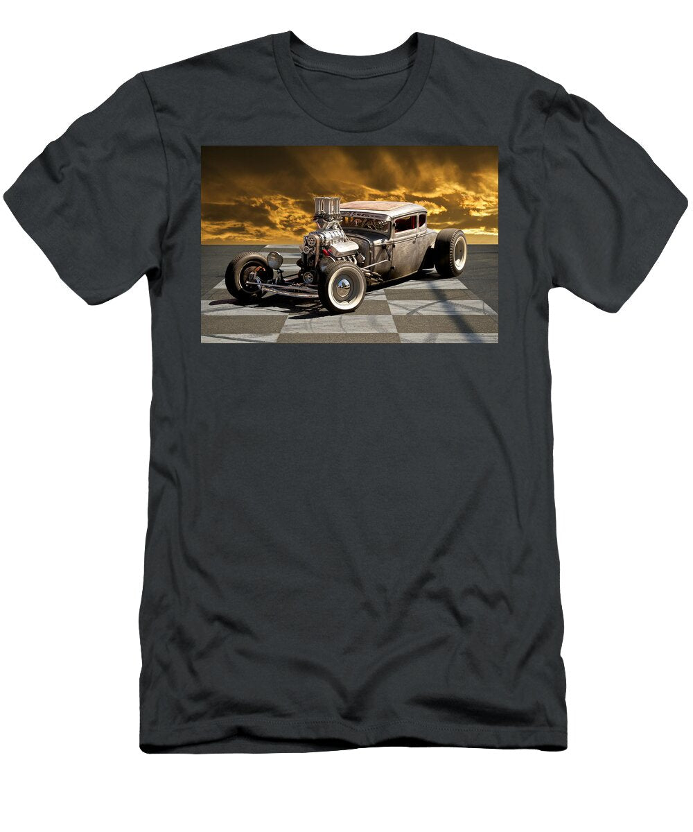 Rat Rod Coupe Iii Dave Koontz T-Shirt