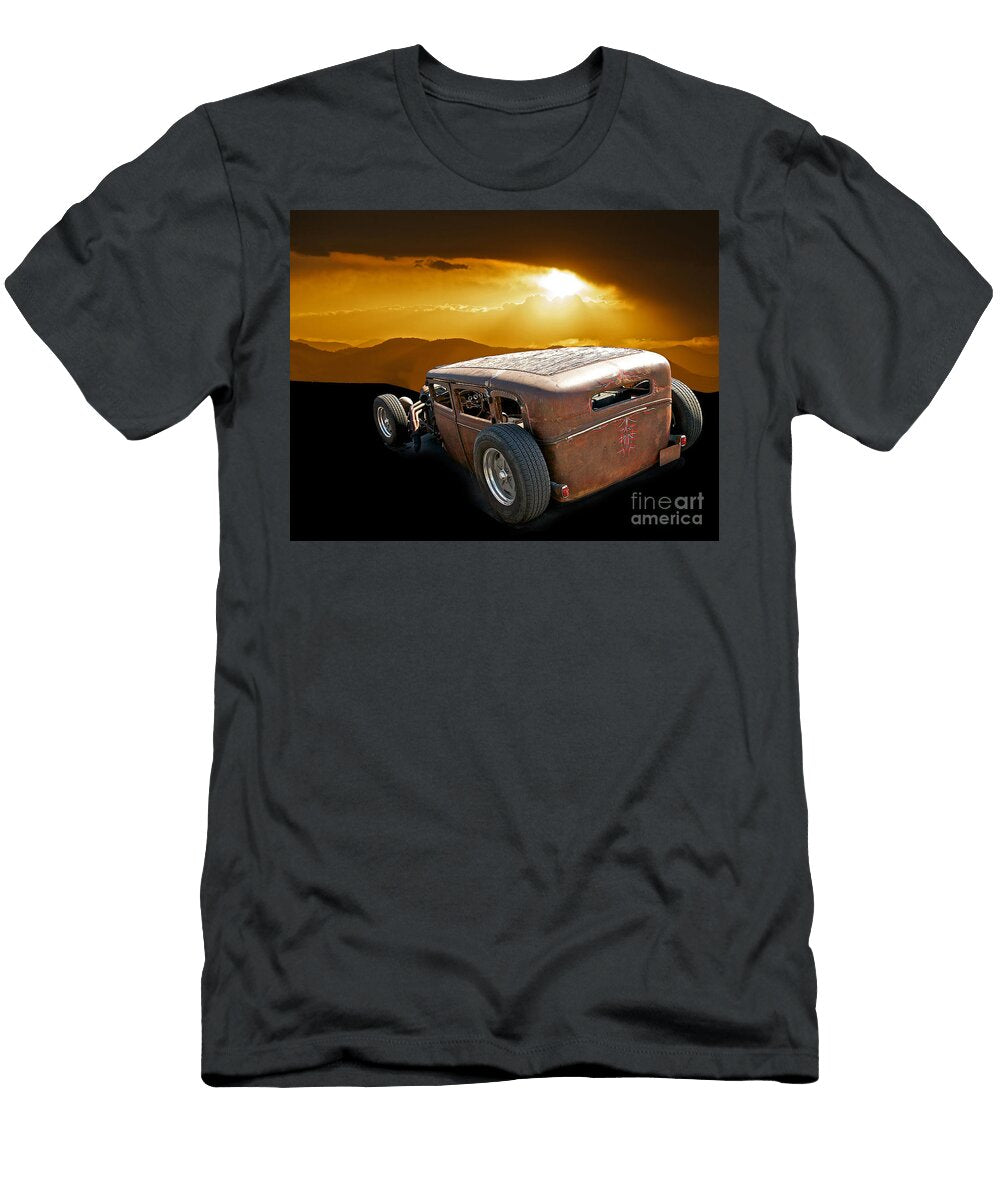 Rat Rod Shady Lady Dave Koontz T-Shirt