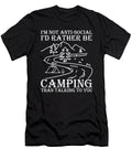 Rather Be Camping Funny Introvert Me T-Shirt