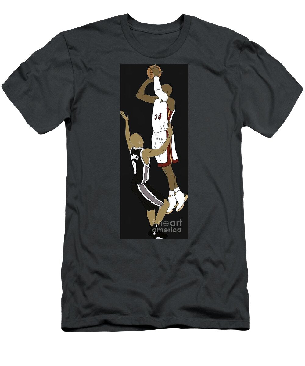 Ray Allen Clutch Shot Jeremy Price T-Shirt
