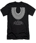 Rbg Print Dissent Collar Poster Ruth Bader Ginsburg Supreme Court Notorious Lawyer Gift Feminism Olena Mishina and Svitlana Ostrovska T-Shirt