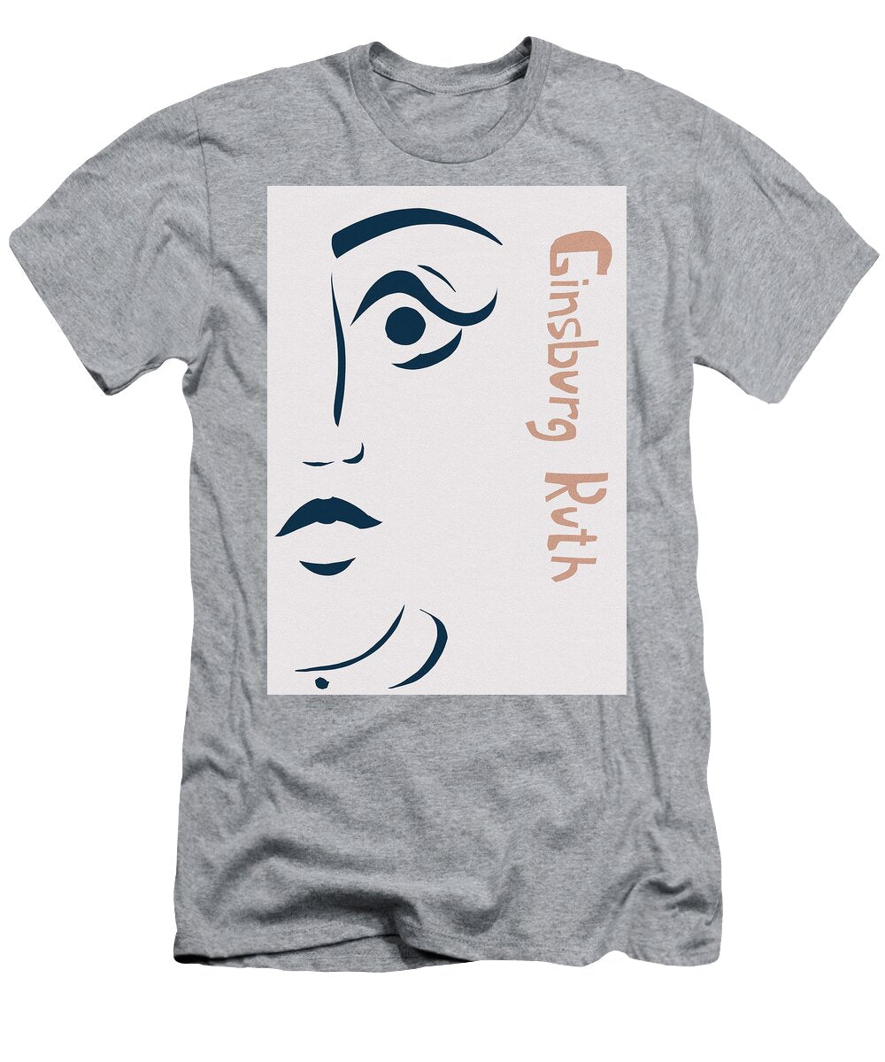 Rbg Ruth Bader Ginsburg Notorious Rbg Feminism Poster Svitlana Ostrovska and Olena Mishina T-Shirt