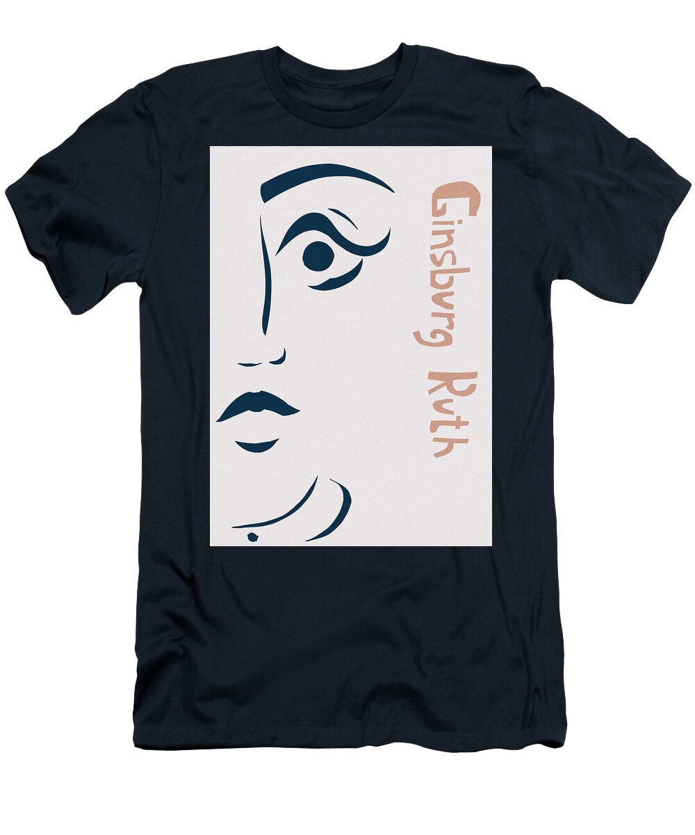 Rbg Ruth Bader Ginsburg Notorious Rbg Feminism Poster2 Svitlana Ostrovska and Olena Mishina T-Shirt