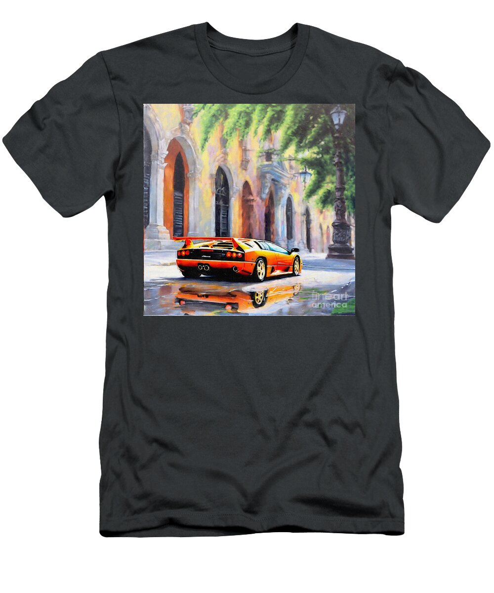 Re11114 1994 Lamborghini Diablo Se30 Lisa Sandra T-Shirt