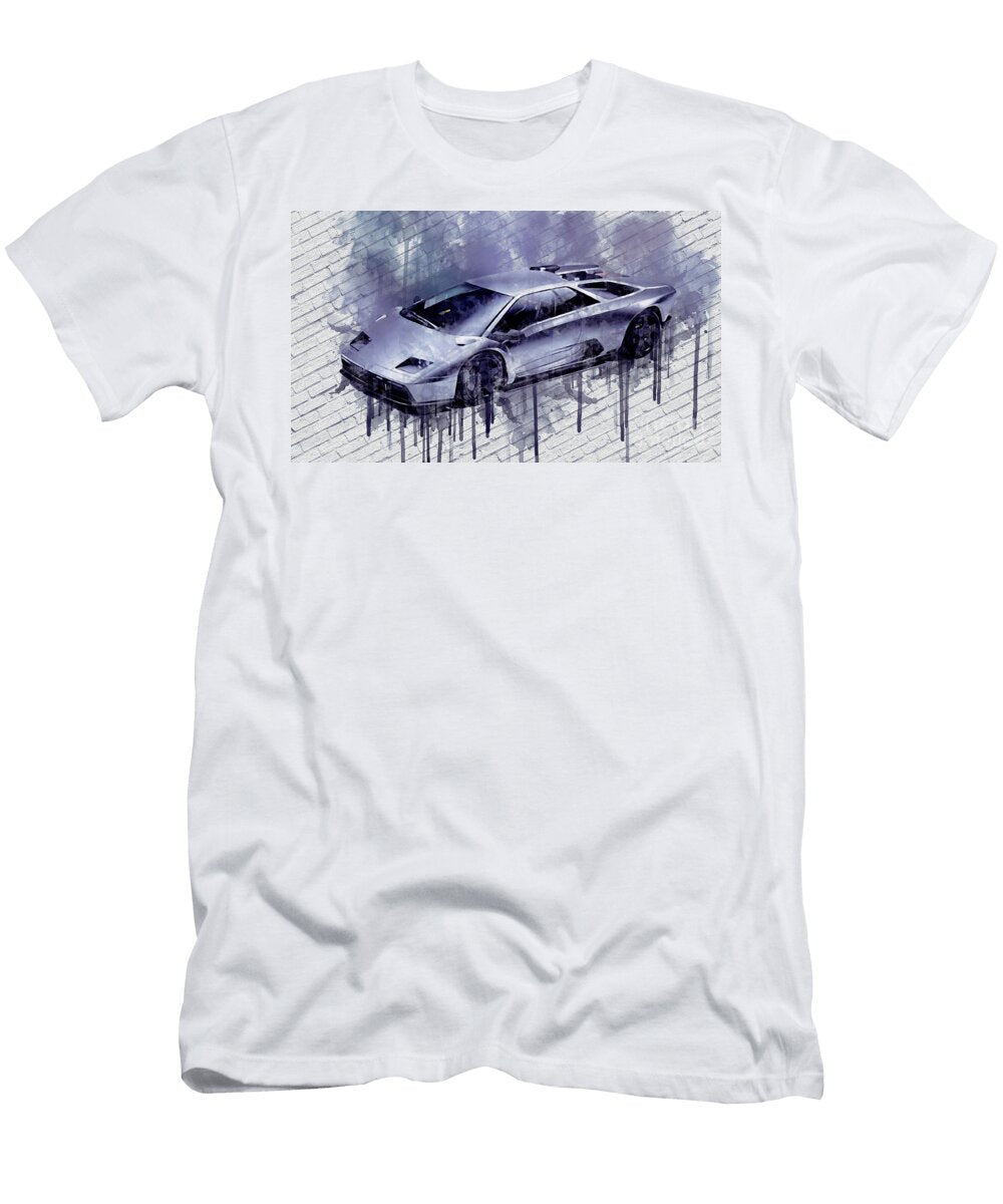 Re3925 2023 Eccentrica Lamborghini Diablo Restomod Super Ultra Lisa Sandra T-Shirt