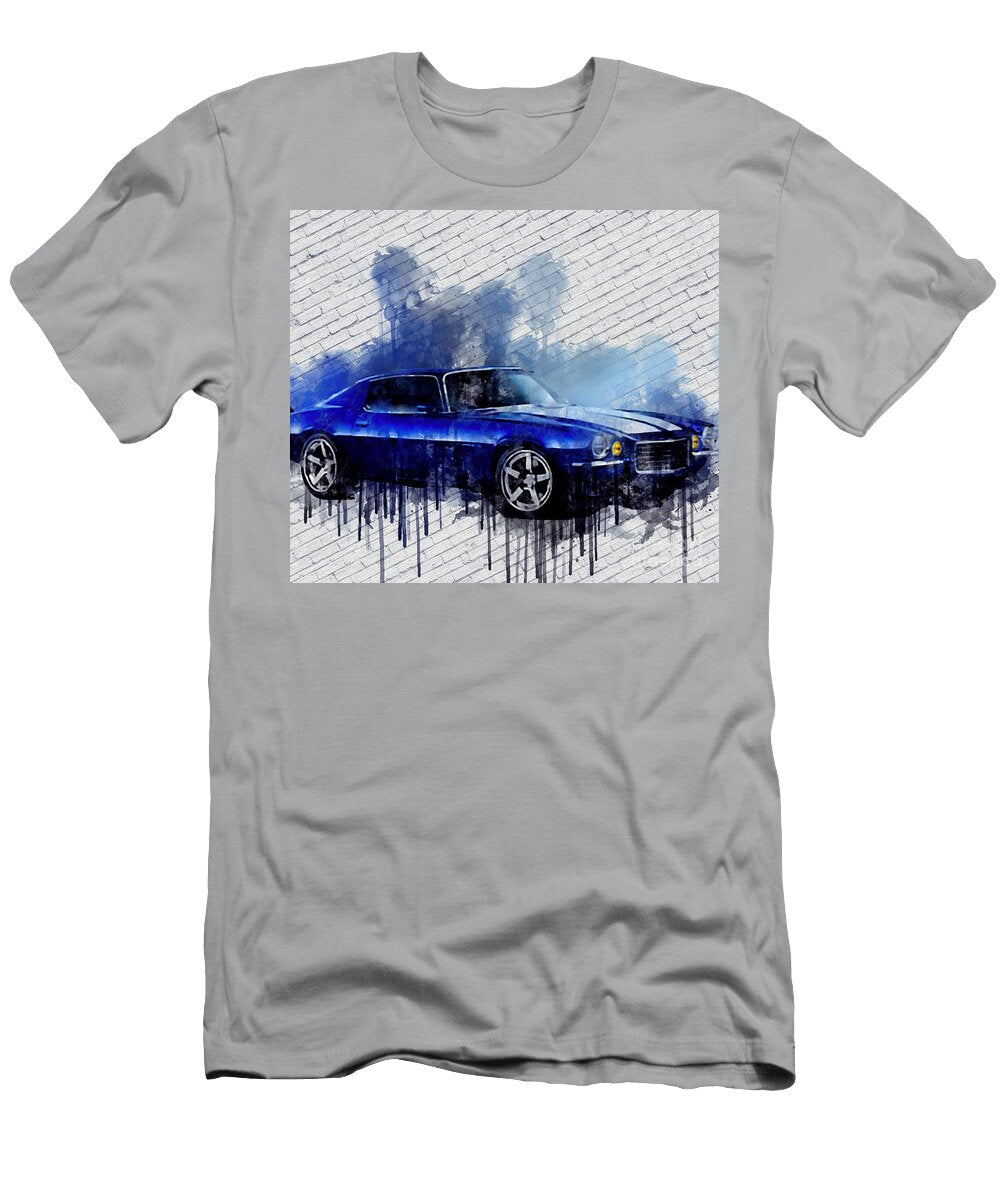 Re5936 2015 Chevrolet 1970 Camaro Rs Supercharged Lt4 Concept Lisa Sandra T-Shirt