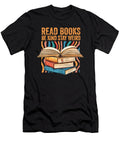 Read Books Be Kind Stay Weird Introver Bookish Bibliophile Maximus Designs T-Shirt