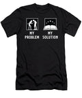 Reader My Problem My Solution Pictogram Dad Mom Tshirtconcepts Marvin Poppe T-Shirt