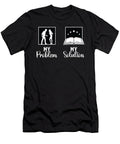 Reader My Problem My Solution Pictogram Mom Dad Tshirtconcepts Marvin Poppe T-Shirt