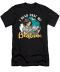 Reading I Read Past My Bedtime Loves Reading Books Tshirtconcepts Marvin Poppe T-Shirt