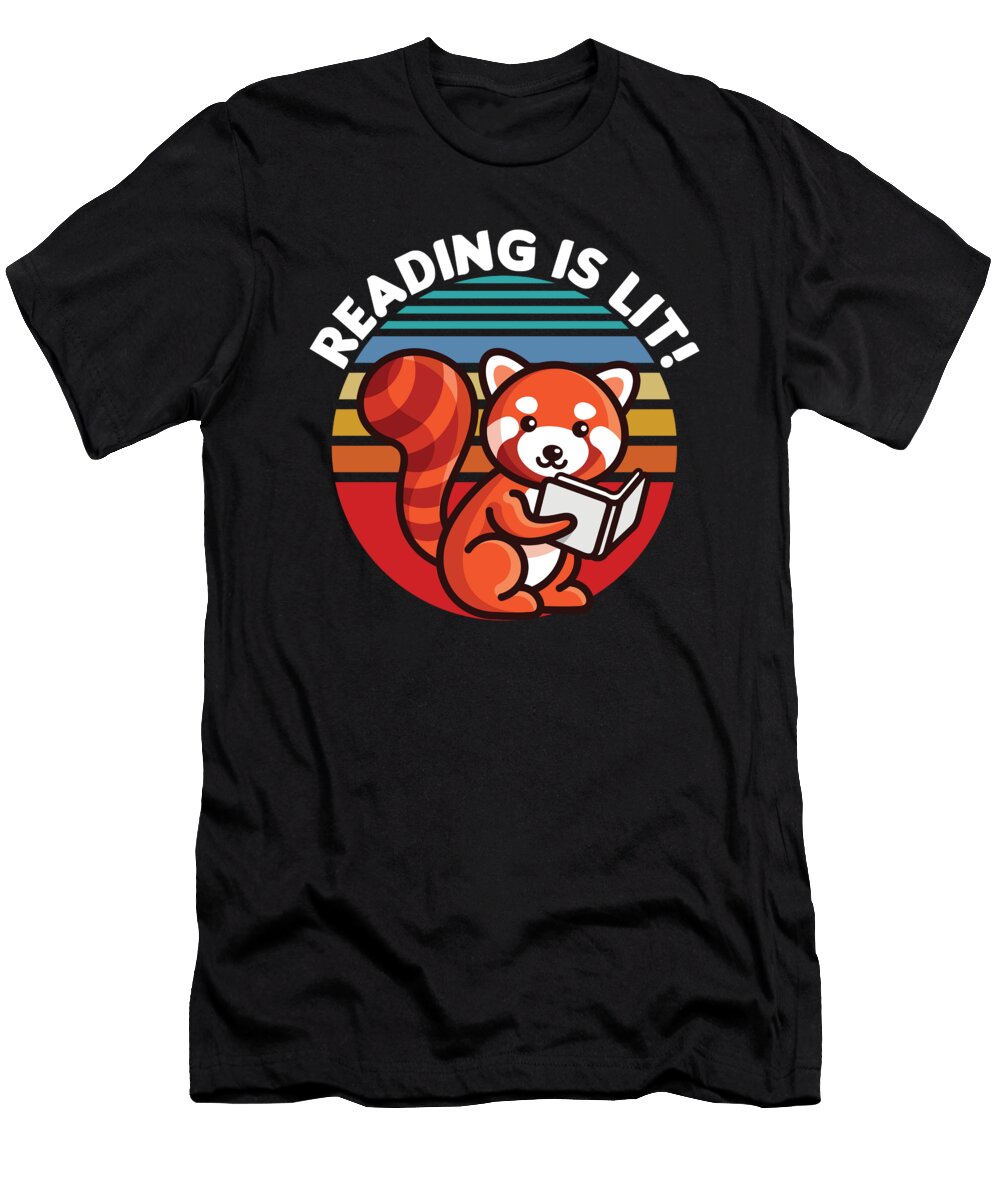 Reading Is Lit Thomas Larch T-Shirt