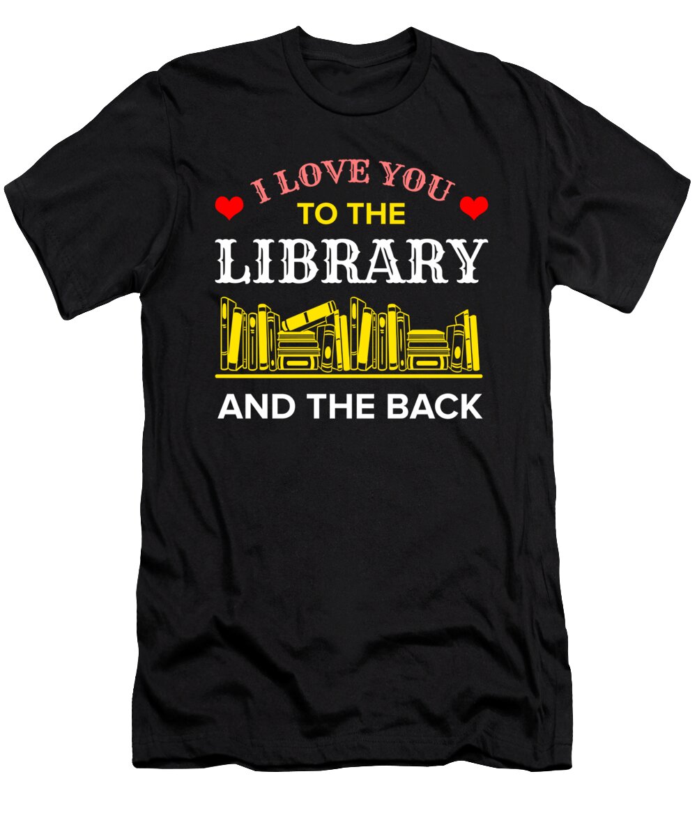 Reading Read Books Literature Love Library Gift Teequeen2603 T-Shirt