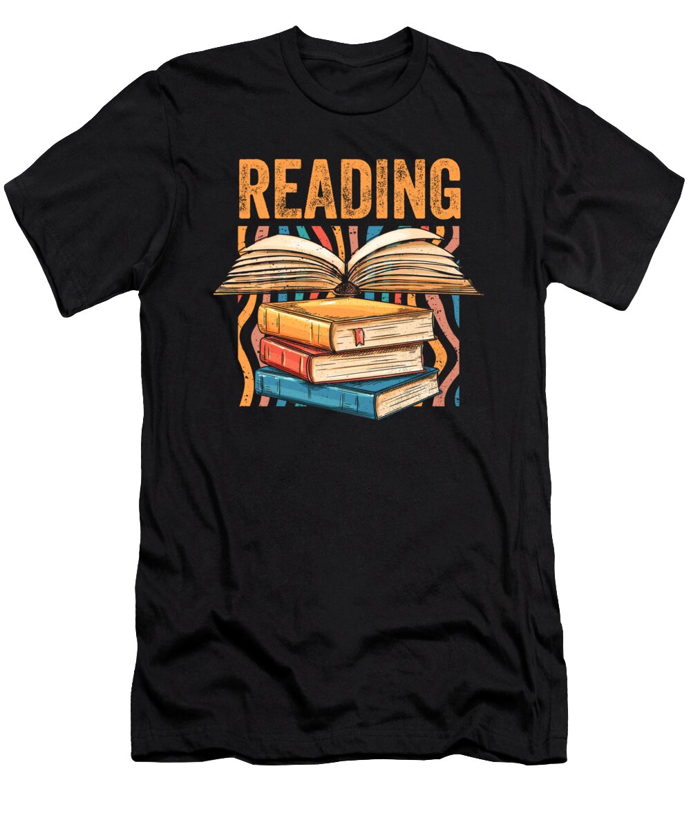 Reading Squad Book Lover Quotes Book Club National Book Day Maximus Designs T-Shirt