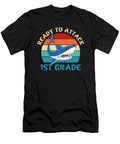 Ready to Attack 1st Grade Shark for 1st Graders Licensed Art T-Shirt
