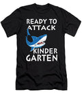 Ready to Attack Kindergarten with Shark Licensed Art T-Shirt