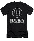 Real Cars Dont Shift Themselves Drifting Design Noirty Designs T-Shirt