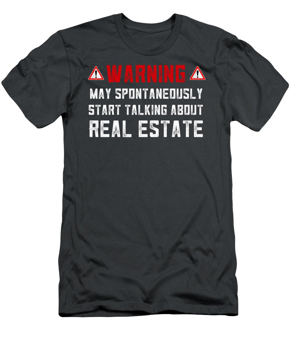 Real Estate Agent Funny Realtor for Women or Men Reggic Amaya T-Shirt
