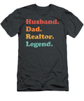Real Estate Agent Realtor for Men Dad Husband Laceya Lilyr T-Shirt