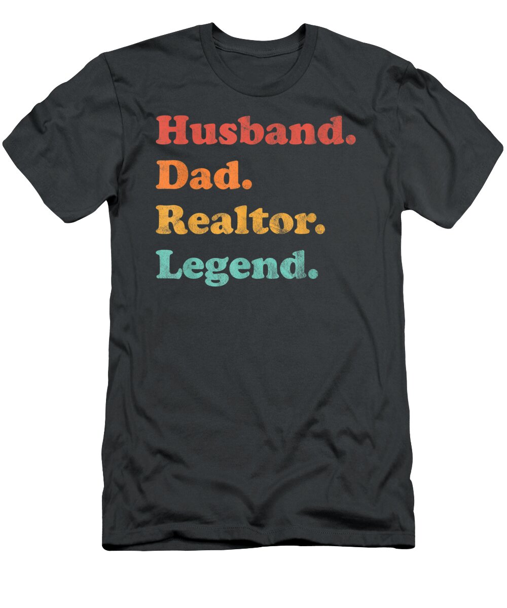 Real Estate Agent Realtor for Men Dad Husband Laceya Lilyr T-Shirt