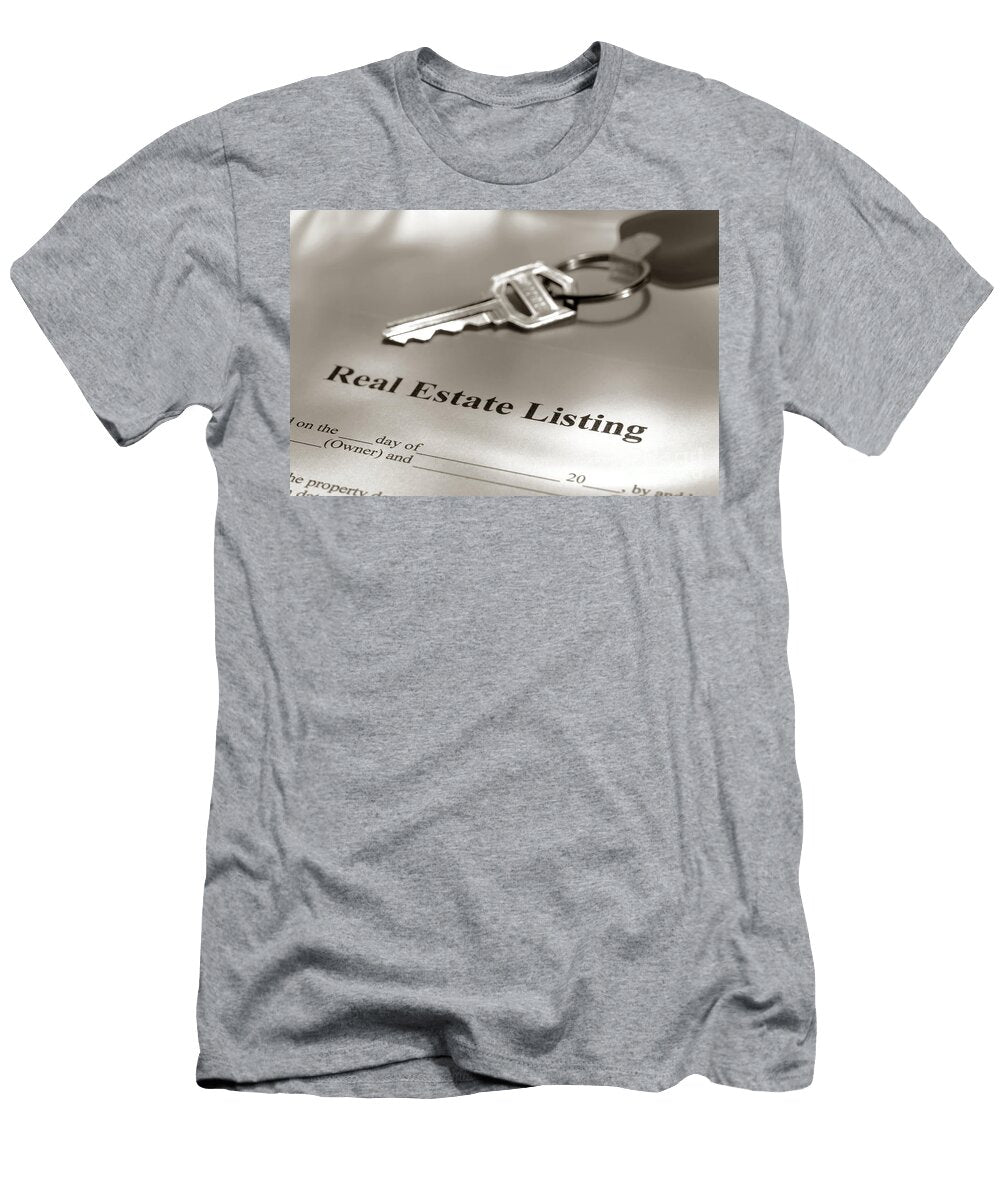 Real Estate Listing and Hosue Keys Olivier Le Queinec T-Shirt