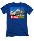 Real Estate Realtor Sold Sign and House for Sale Olivier Le Queinec T-Shirt