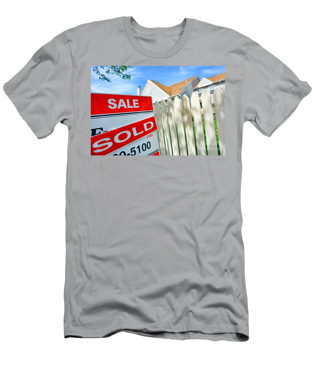 Real Estate Sold Sign Olivier Le Queinec T-Shirt