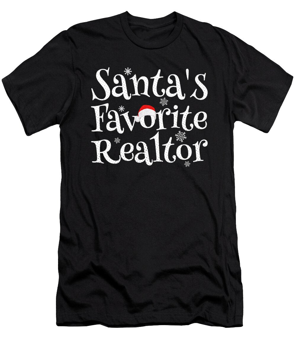Realtor Christmas Funny Holiday Men Women Zyneu Gangd T-Shirt