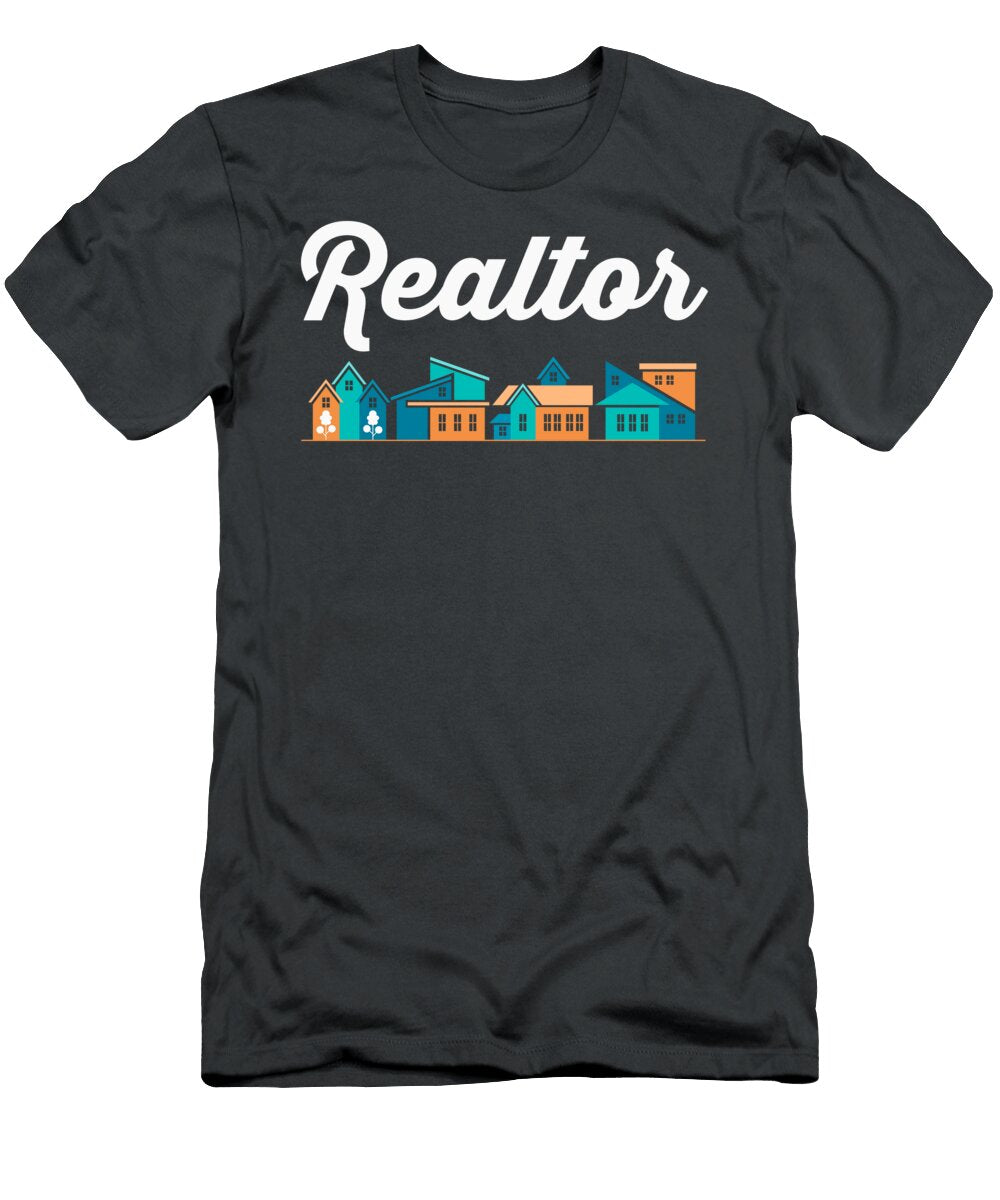 Realtor for Men Women Real Estate Broker Agent Salesperson Crazy Squirrel T-Shirt